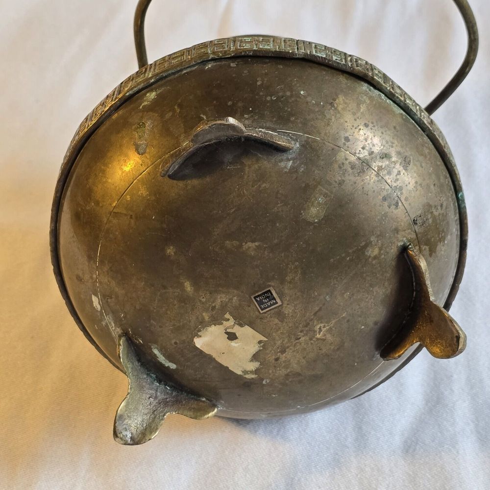 Copper Pot With Handle From India - Picture 5 of 5